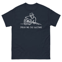 Thumbnail for T-shirt Musique noir dos - J'peux pas, j'ai guitare