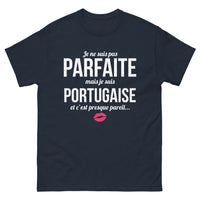 Thumbnail for T-shirt Portugal marine - Je ne suis pas parfaite