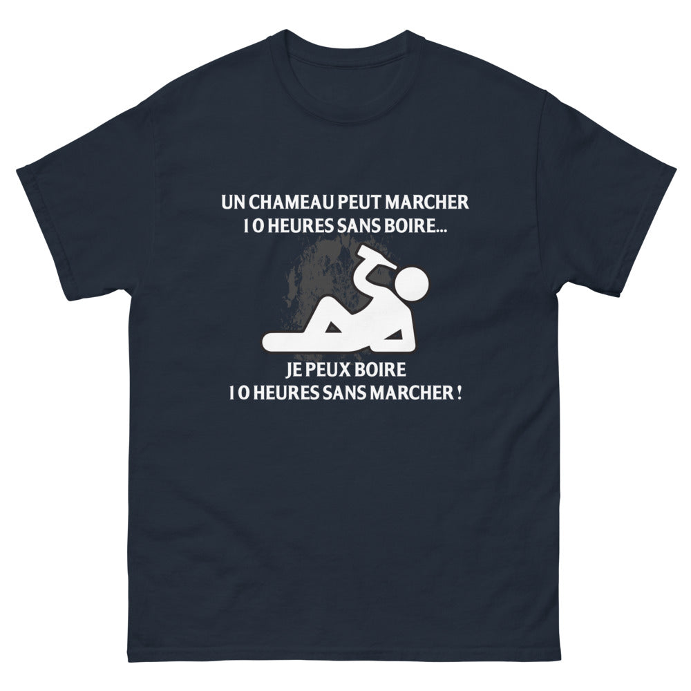 T-shirt Provence marine - Un chameau peut marcher sans boire