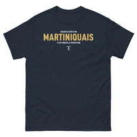 Thumbnail for T-shirt Martinique marine - Passer à côté d'un Martiniquais, c'est frôler la perfection