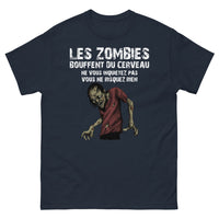 Thumbnail for T-shirt Zombie marine - Univers terrifiant et amusant