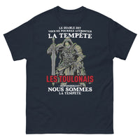 Thumbnail for T-shirt Toulonnais marine - L'esprit du Sud, design fort