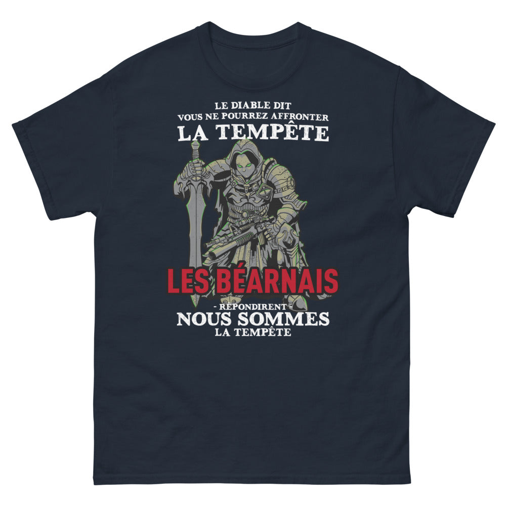 T-shirt Béarnais marine - Nous sommes la tempête