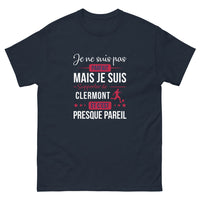 Thumbnail for T-shirt Clermont marine - Je ne suis pas parfait, mais presque