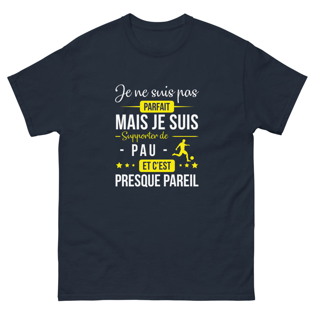 T-shirt Pau marine - Pas parfait, mais fier