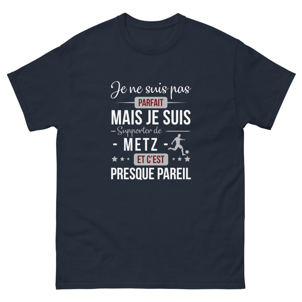 T-shirt Metz marine - Presque parfait pour les supporters