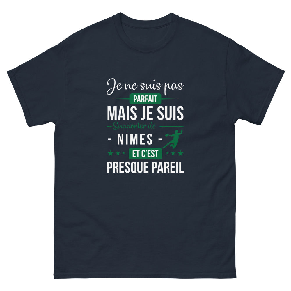 T-shirt Nîmes marine - Fierement imparfait avec humour