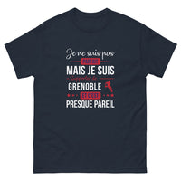 Thumbnail for T-shirt Grenoble marine - Supporter presque parfait