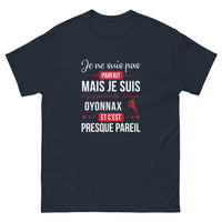 Thumbnail for T-shirt Oyonnax marine - Je ne suis pas parfait mais je suis supporter