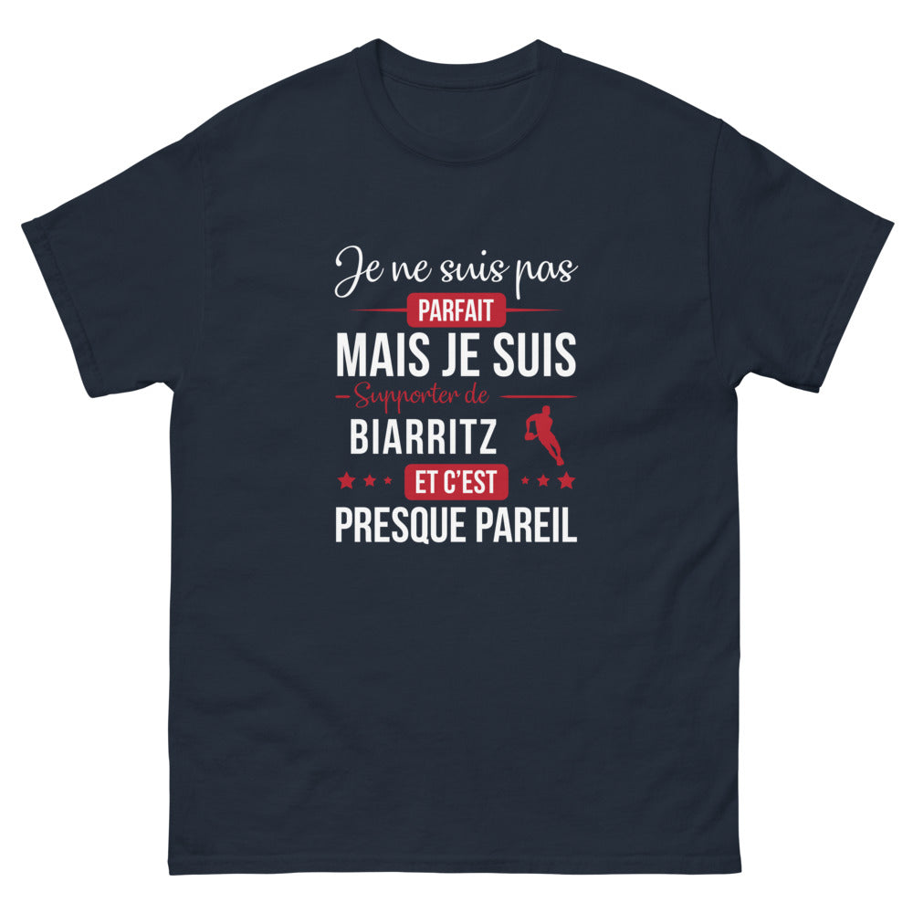 T-shirt Biarritz marine - Presque parfait pour supporters