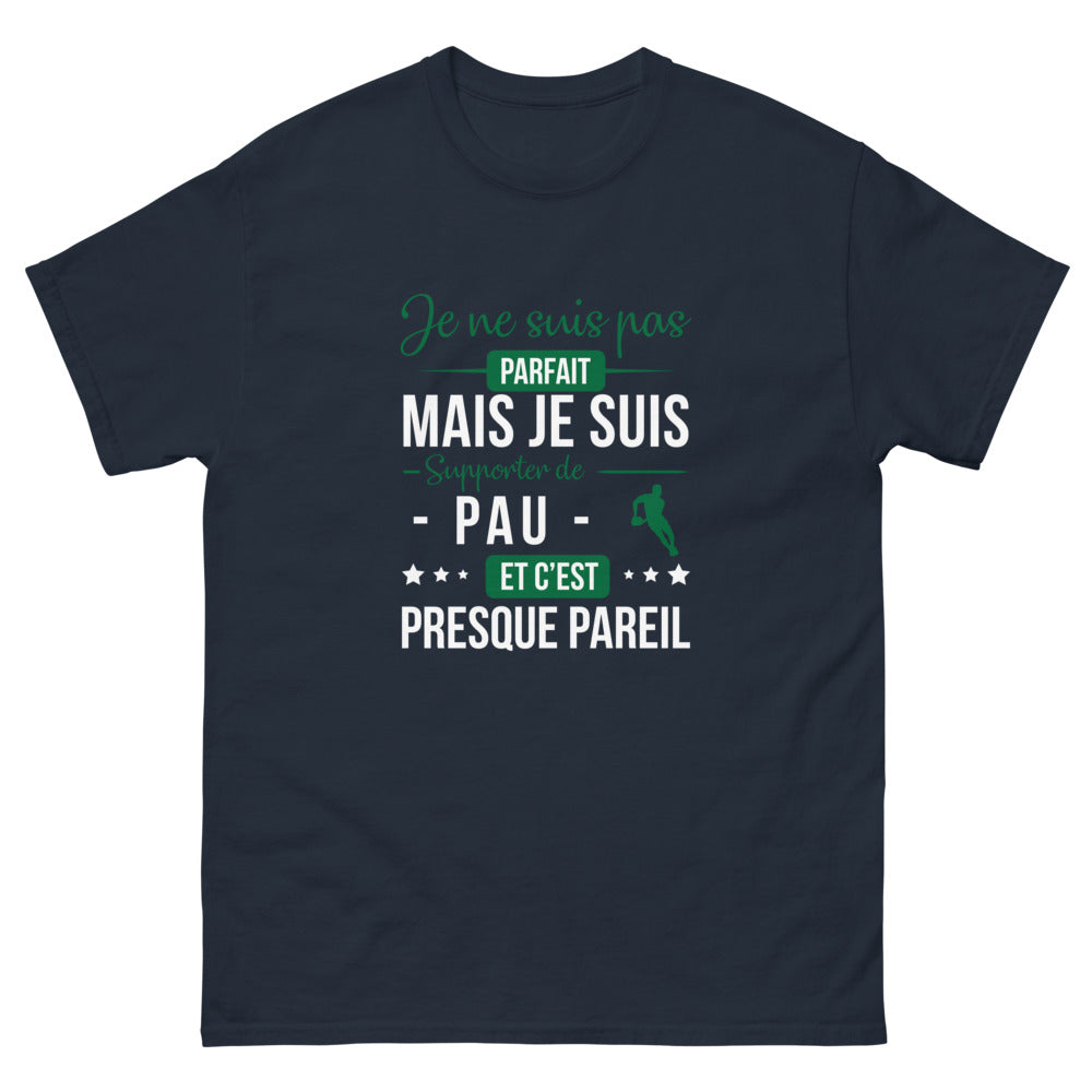 T-shirt Béarn marine - Amour pour Pau, presque parfait !
