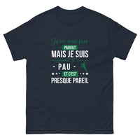 Thumbnail for T-shirt Béarn marine - Amour pour Pau, presque parfait !