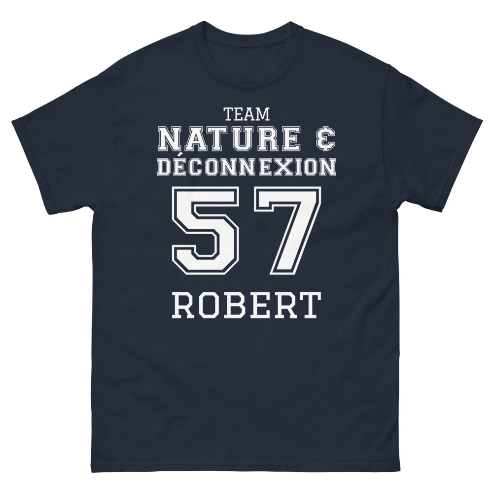 T-shirt Nature Déconnexion marine - design évasion stylée