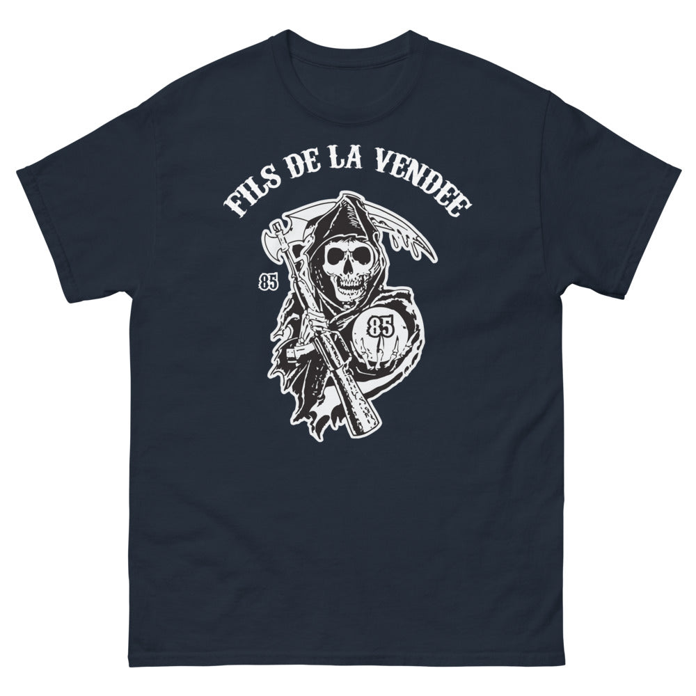 T-shirt Vendée marine - Fierté des origines en coton