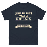 Thumbnail for T-shirt Bretagne marine - Je ne suis pas parfait mais je suis breton