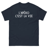 Thumbnail for T-shirt Apéro noir dos - Apéro c'est la vie