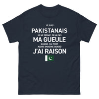 Thumbnail for T-shirt Pakistan marine - Message audacieux et engagé