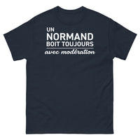 Thumbnail for T-shirt Normand marine - Boire avec Modération