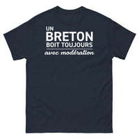Thumbnail for T-shirt Bretagne marine - Humour et modération bretonne