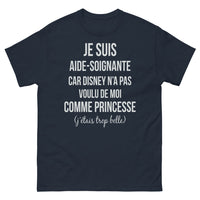 Thumbnail for T-shirt Aide-Soignante marine - Rejetée par Disney avec humour