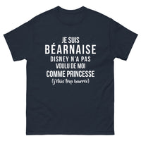 Thumbnail for T-shirt Béarnaise marine - Disney n'a pas voulu de moi comme Princesse