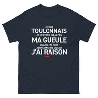 Thumbnail for T-shirt Toulon marine - Fier et audacieux esprit toulonnais