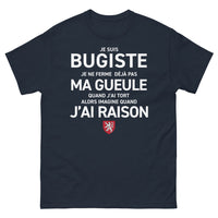 Thumbnail for T-shirt Bugiste noir dos - message plein d'esprit