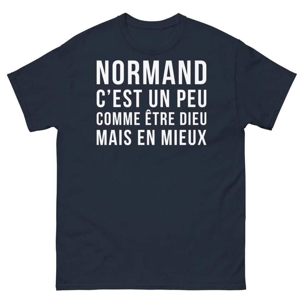 T-shirt Normand bleu marine - Le Style Divin