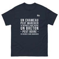Thumbnail for T-shirt Bretagne marine - Chameau et amour du terroir
