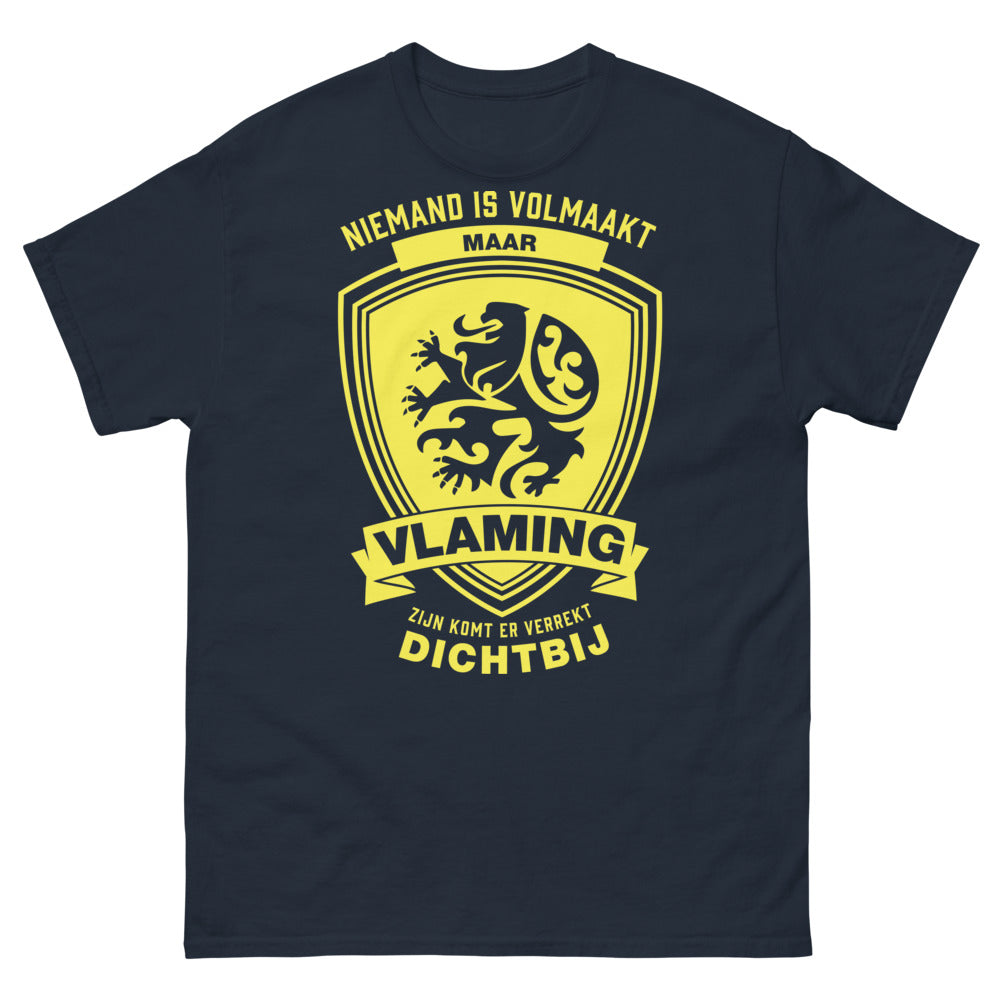T-shirt Flandre marine - La fierté flamande avec humour
