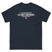 Thumbnail for T-shirt Haut-Savoyards marine - Les deux types