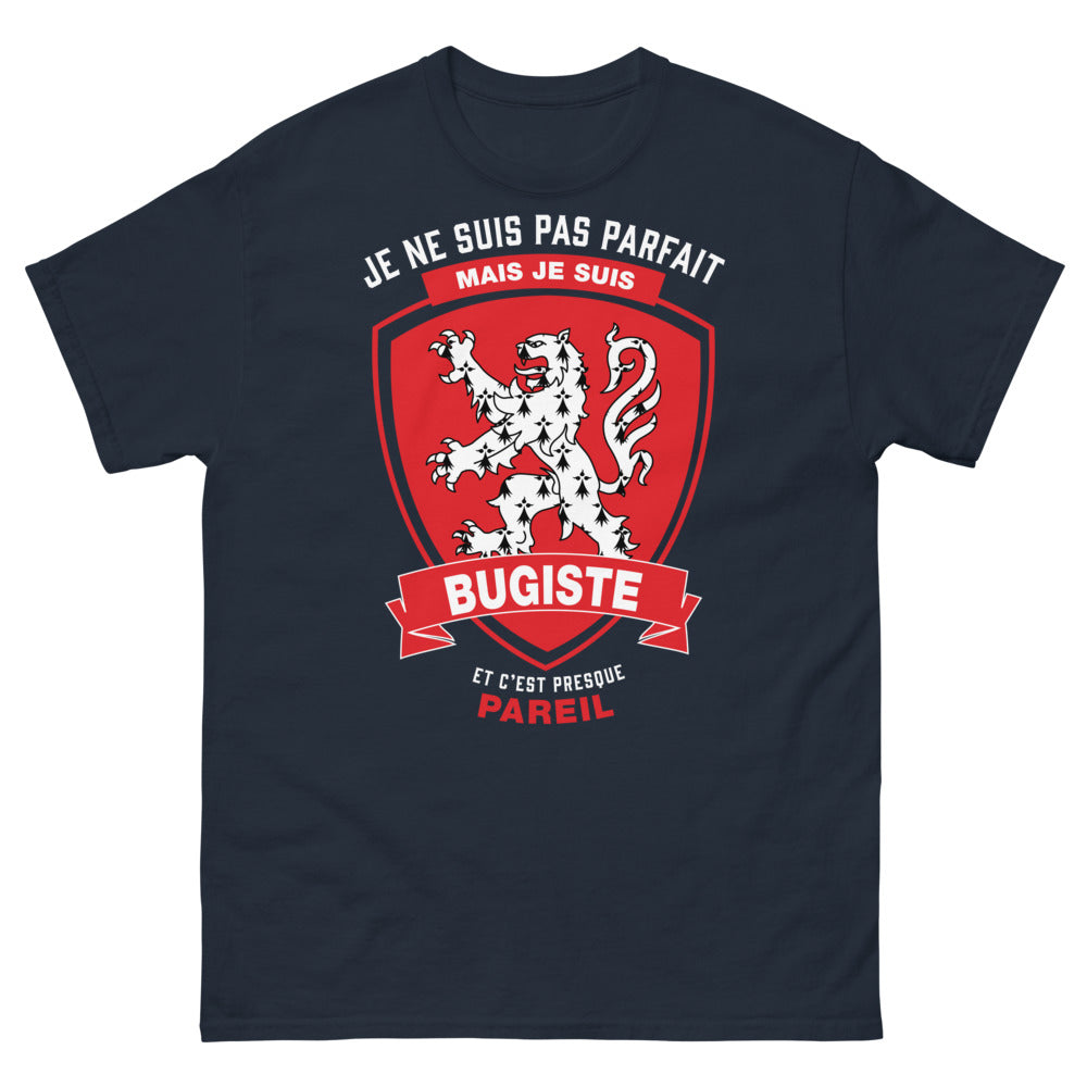 T-shirt Bugey marine - Fierté de la Bugey avec humour