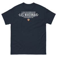 Thumbnail for T-shirt Nivernais marine - Deux types de personnes sur terre