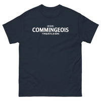 Thumbnail for T-shirt Commingeois marine - Je gère tout avec style