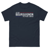 Thumbnail for T-shirt Bourgogne marine - Je suis Bourguignon, pas Franc-Comtois
