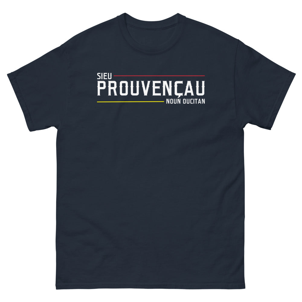 T-shirt Provence marine - Sieu Prouvencau, hommage aux racines