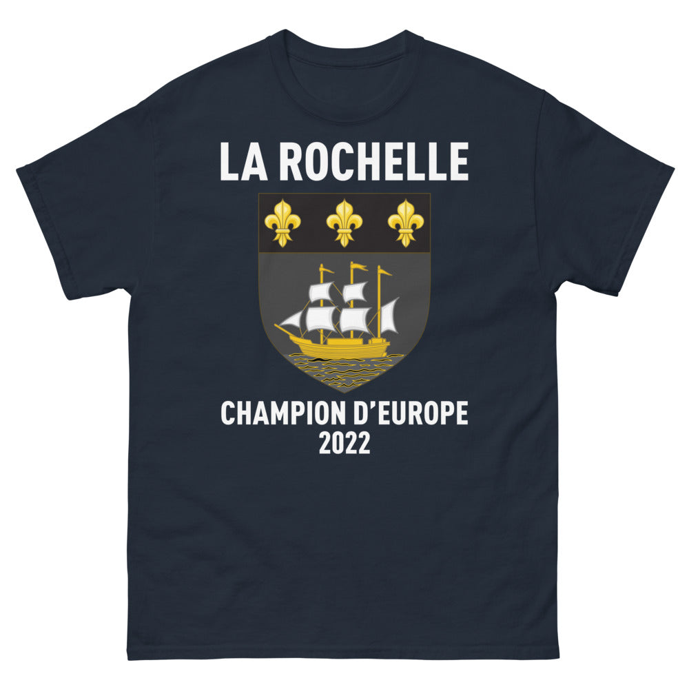 T-shirt La Rochelle marine - Champion d'Europe 2022