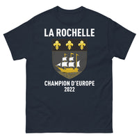 Thumbnail for T-shirt La Rochelle marine - Champion d'Europe 2022