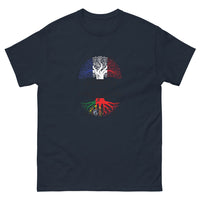 Thumbnail for T-shirt Portugal marine - Français de racines portugaises