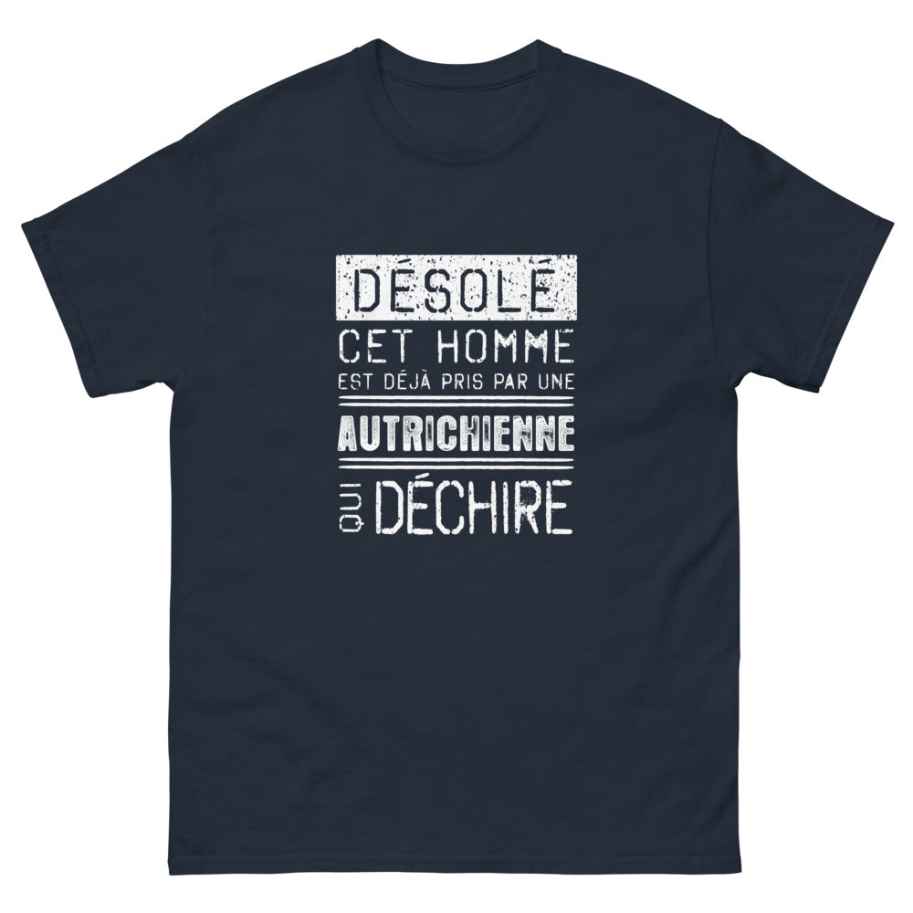 T-shirt Autriche marine - Déjà pris par une Autrichienne