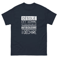 Thumbnail for T-shirt Autriche marine - Déjà pris par une Autrichienne