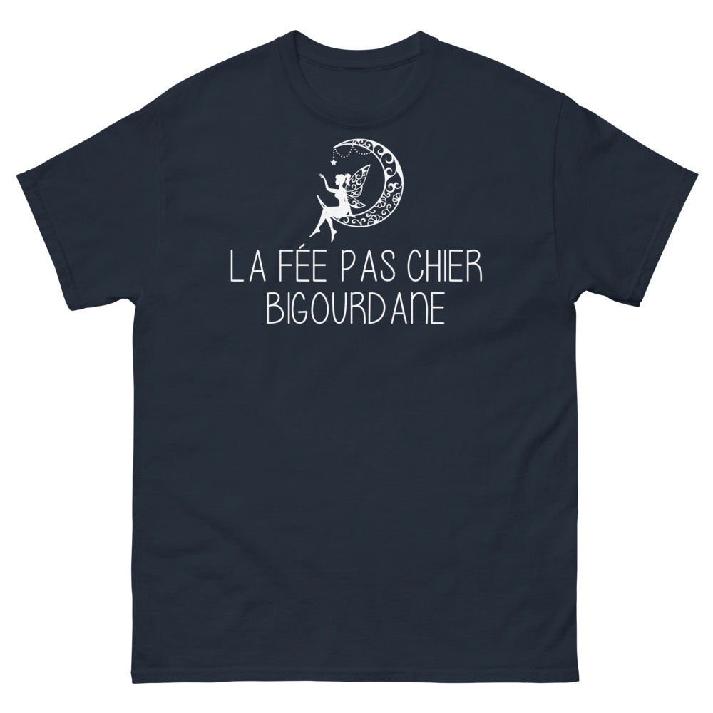 T-shirt Bigorre marine - Fée Pas Chier, design humoristique