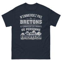 Thumbnail for T-shirt Bretagne marine - N'embêtons pas les Bretons