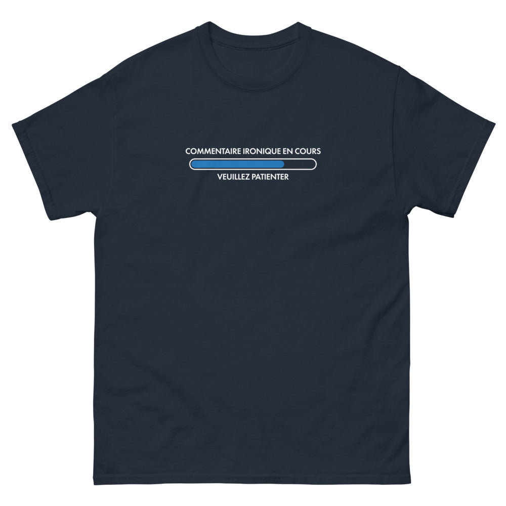 T-shirt Neuchâtel marine - Commentaire ironique en cours, veuillez patienter...