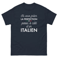 Thumbnail for T-shirt Italie bleu marine - La perfection italienne avec humour