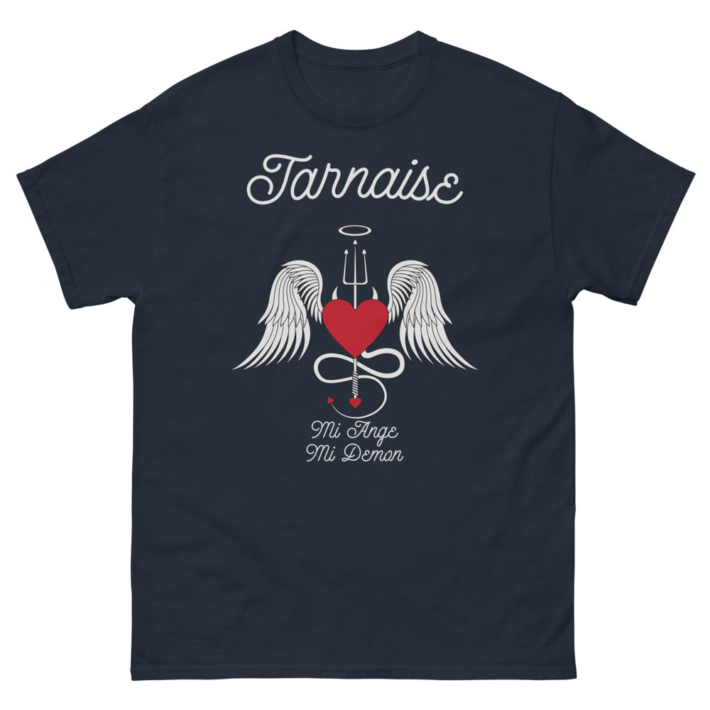 T-shirt Tarn marine - Mi-Ange Mi-Démon amusant