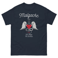 Thumbnail for T-shirt Madagascar bleu marine - Mi-Ange Mi-Démon humoristique