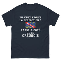 Thumbnail for T-shirt Creusois marine - Frôler la perfection avec humour