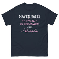 Thumbnail for T-shirt France noir dos - design unique