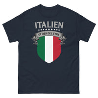 Thumbnail for T-shirt Italie marine - Fier de l'Être avec humour